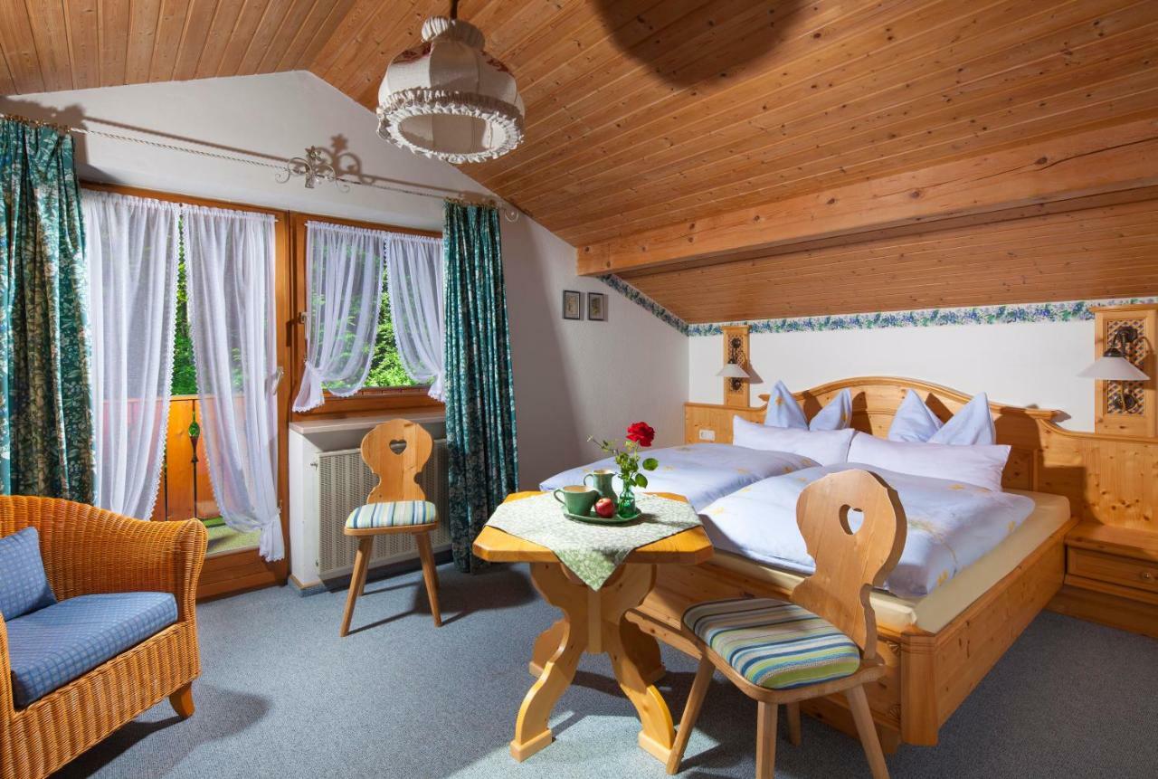 Pension Waldklause, Doppelzimmer Mit Balkon, Dusche, Wc Königssee エクステリア 写真