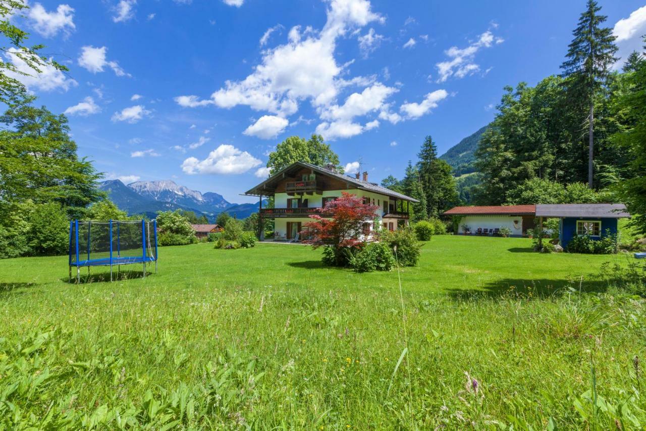 Pension Waldklause, Doppelzimmer Mit Balkon, Dusche, Wc Königssee エクステリア 写真