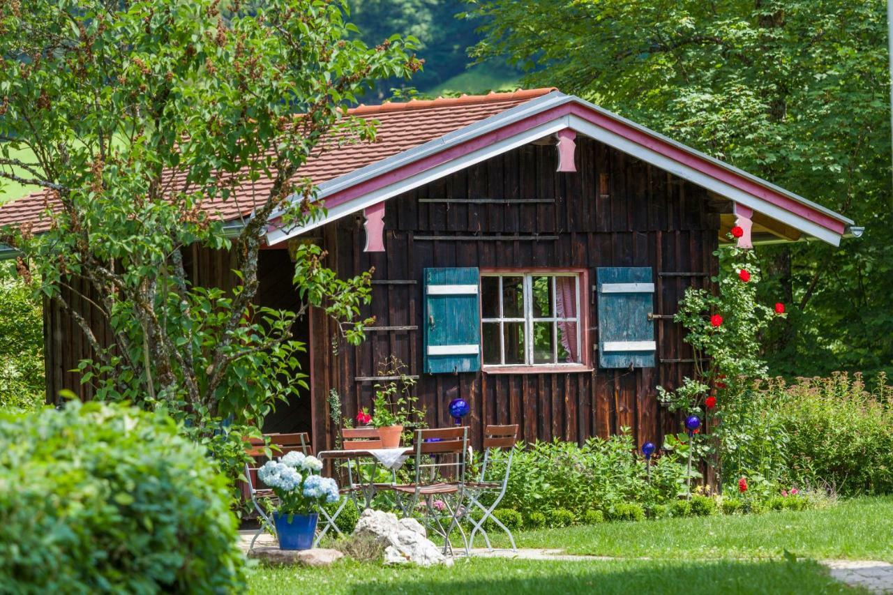Pension Waldklause, Doppelzimmer Mit Balkon, Dusche, Wc Königssee エクステリア 写真